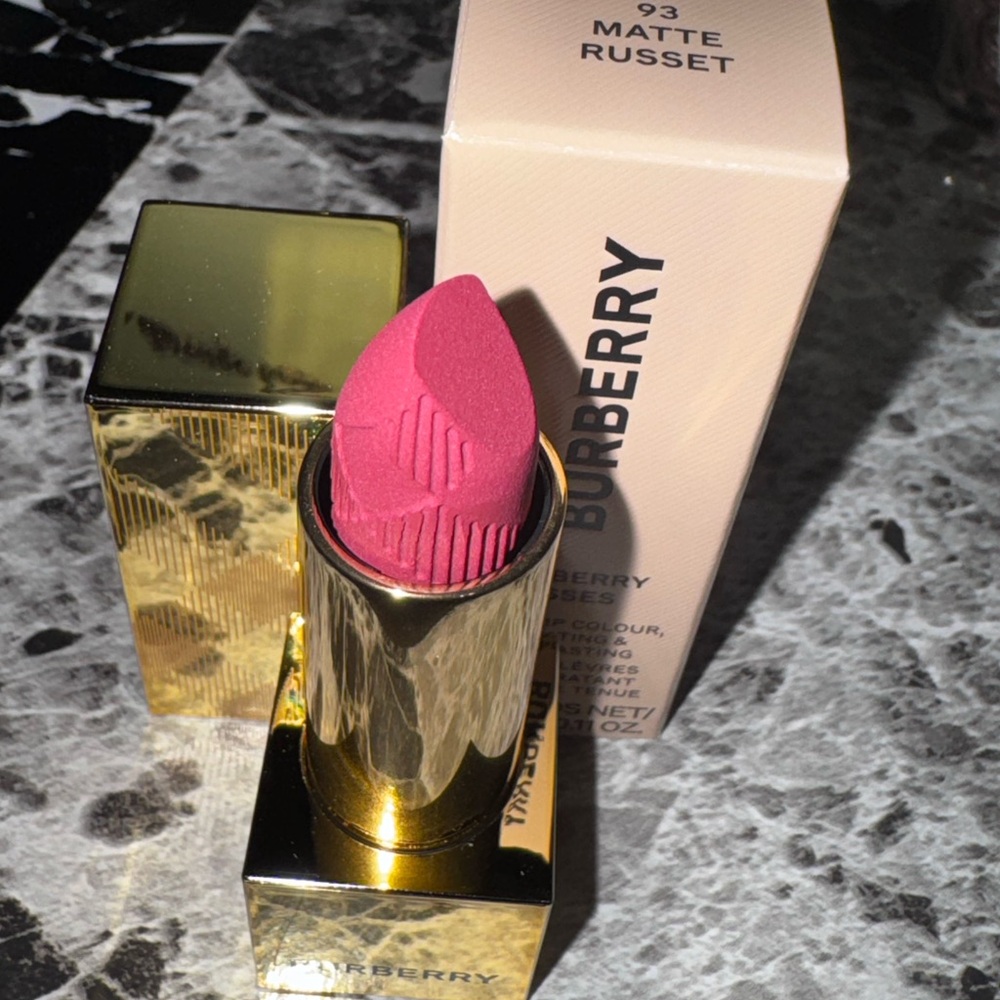Burberry Matte Russet 93 Deep Rose Pink Lipstick